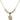 Rose Crystal Necklace | 1/2 inch | 4mm Beads   14kt Gold Filled