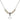 Holy Spirit Crystal Necklace | 3/8 inch | 4mm Beads   Sterling Silver