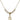 Saint Anne Crystal Necklace | 1/2 inch | 4mm Beads   14kt Gold Filled