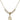 Saint Christopher Crystal Necklace | 1/2 inch | 4mm Beads   14kt Gold Filled