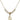Guardian Angel Crystal Necklace | 1/2 inch | 4mm Beads   14kt Gold Filled