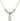 Guardian Angel Crystal Necklace | 1/2 inch | 4mm Beads   14kt Gold Filled