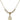 Our Lady of Guadalupe Crystal Necklace | 1/2 inch | 4mm Beads   14kt Gold Filled