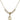 St. Jude Crystal Necklace | 1/2 inch | 4mm Beads   14kt Gold Filled