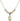 St. Jude Crystal Necklace | 1/2 inch | 4mm Beads   14kt Gold Filled