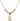 Miraculous Medal Crystal Necklace | 1/2 inch | 4mm Beads   14kt Gold Filled
