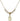 Scapular Crystal Necklace | 1/2 inch | 4mm Beads   14kt Gold Filled