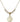 Baptism Crystal Necklace | 5/8 inch | 4mm Beads   14kt Gold Filled
