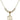 Guardian Angel Crystal Necklace | 5/8 inch | 4mm Beads   14kt Gold Filled