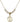 Guardian Angel Crystal Necklace | 5/8 inch | 4mm Beads   14kt Gold Filled