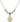 Our Lady of Guadalupe Crystal Necklace | 5/8 inch | 4mm Beads   14kt Gold Filled