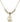 Saint Gerard Majella Crystal Necklace | 5/8 inch | 4mm Beads   14kt Gold Filled
