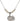 Miraculous Medal Crystal Necklace | 5/8 inch | 4mm Beads   Sterling Silver