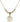 Scapular Crystal Necklace | 5/8 inch | 4mm Beads   14kt Gold Filled