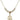 Saint Gerard Majella Crystal Necklace | 3/4 inch | 4mm Beads   14kt Gold Filled