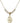 Saint Gerard Majella Crystal Necklace | 3/4 inch | 4mm Beads   14kt Gold Filled