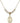 St. Jude Crystal Necklace | 3/4 inch | 4mm Beads   14kt Gold Filled