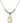 Saint Joseph Crystal Necklace | 3/4 inch | 4mm Beads   14kt Gold Filled