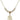 Scapular Crystal Necklace | 3/4 inch | 4mm Beads   14kt Gold Filled