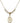 Scapular Crystal Necklace | 3/4 inch | 4mm Beads   14kt Gold Filled