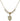Miraculous Medal Crystal Necklace | 1/2 inch | 4mm Beads   14kt Gold Filled