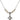 5-Way / Chalice Crystal Necklace | 1/2 inch | 4mm Beads   Sterling Silver