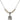 Seven Gifts Crystal Necklace | 5/8 inch | 4mm Beads   Sterling Silver