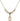 First Penance Crystal Necklace | 1/2 inch | 4mm Beads   14kt Gold Filled