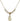 First Reconciliation Crystal Necklace | 1/2 inch | 4mm Beads   14kt Gold Filled