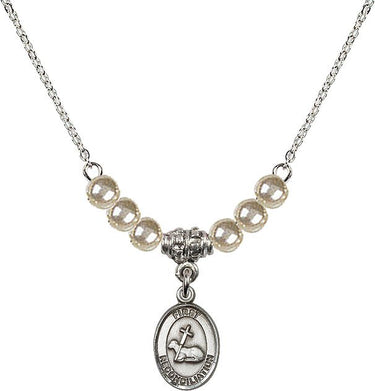 Collar de cristal para Primera Reconciliación | 1/2 pulgada | Cuentas de 4 mm | N21-0968