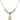 Matrimony Crystal Necklace | 1/2 inch | 4mm Beads   14kt Gold Filled
