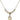 Baptism Crystal Necklace | 1/2 inch | 4mm Beads   14kt Gold Filled