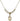 Baptism Crystal Necklace | 1/2 inch | 4mm Beads   14kt Gold Filled