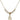 5-Way / Chalice Crystal Necklace | 1/2 inch | 4mm Beads   14kt Gold Filled