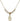 5-Way / Chalice Crystal Necklace | 1/2 inch | 4mm Beads   14kt Gold Filled