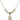 Holy Spirit Crystal Necklace | 1/2 inch | 4mm Beads   14kt Gold Filled