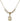 Holy Spirit Crystal Necklace | 1/2 inch | 4mm Beads   14kt Gold Filled