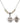 Collar de cristal en forma de diamante de la Guardia Costera de San Miguel Arcángel