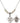 Collar de cristal de diamantes de la Marina de San Miguel Arcángel