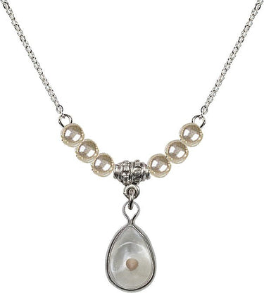 Collar de Cristal Semilla de Mostaza | 1.5 cm | Cuentas de 4 mm | N21-1700