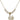 Saint Benedict Crystal Necklace | 3/8 inch | 4mm Beads   14kt Gold Filled