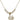 Saint Benedict Crystal Necklace | 3/8 inch | 4mm Beads   14kt Gold Filled
