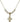 5-Way Crystal Necklace | 5/8 inch | 4mm Beads   14kt Gold Filled
