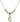 Guardian Angel Crystal Necklace | 5/8 inch | 4mm Beads   14kt Gold Filled
