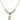 Guardian Angel Crystal Necklace | 1/2 inch | 4mm Beads   14kt Gold Filled