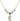 Guardian Angel Crystal Necklace | 1/2 inch | 4mm Beads   14kt Gold Filled