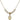 St. Jude Crystal Necklace | 3/8 inch | 4mm Beads   14kt Gold Filled
