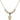 St. Jude Crystal Necklace | 3/8 inch | 4mm Beads   14kt Gold Filled