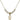 Guardian Angel Crystal Necklace | 3/8 inch | 4mm Beads   14kt Gold Filled