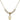 Infant Crystal Necklace | 3/8 inch | 4mm Beads   14kt Gold Filled